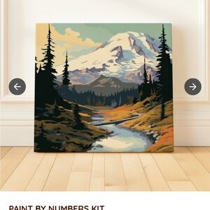 Mountain Landscape Paint by Numbers Kit (Art Spark, Mountain Serenity)